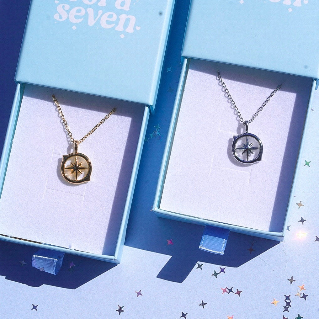 SKZ Compass Necklace | Sora Seven