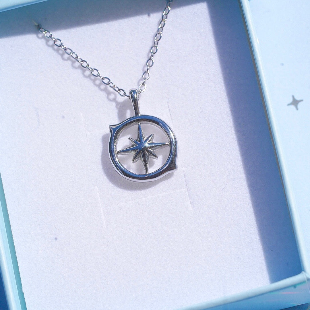 SKZ Compass Necklace | Sora Seven