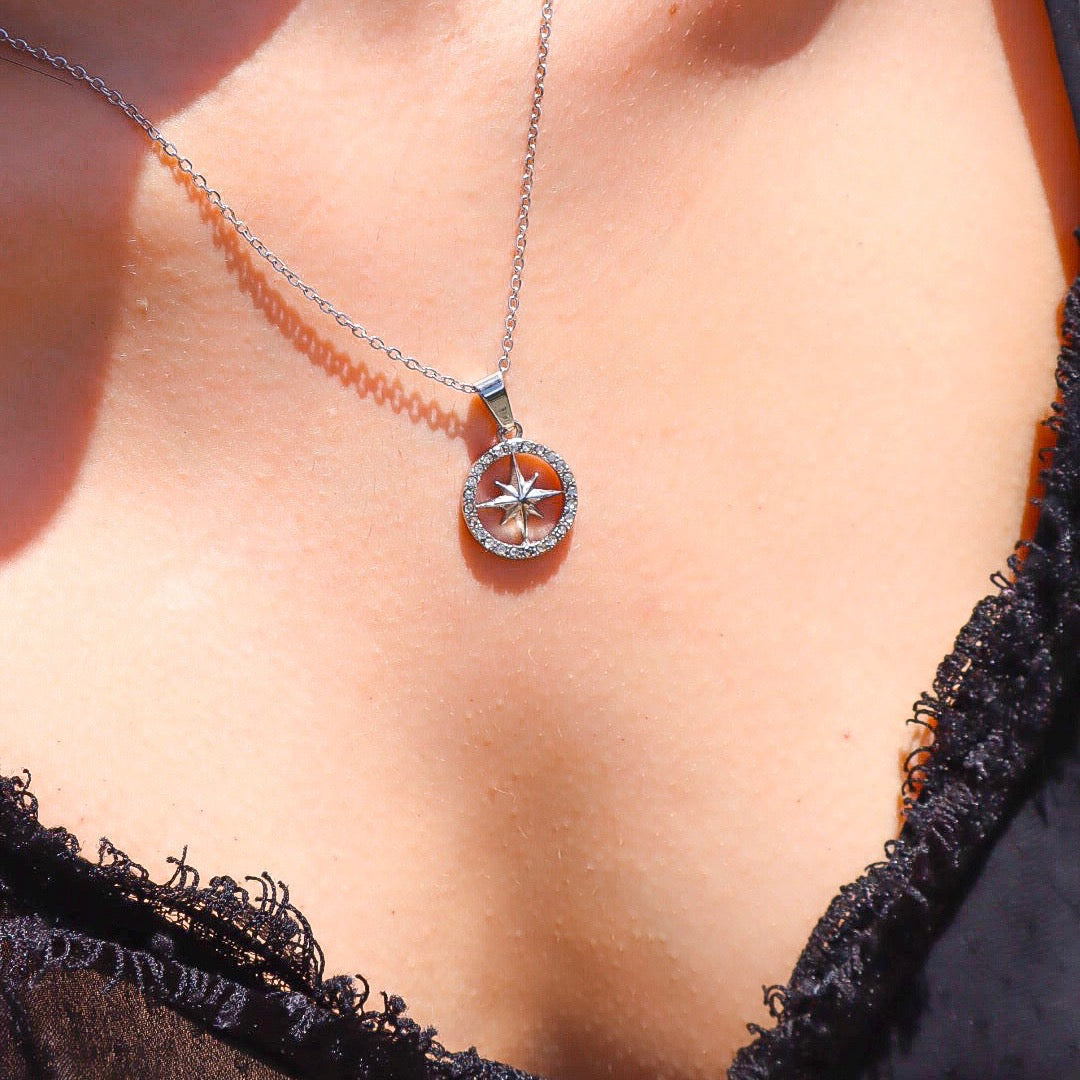 SKZ Compass Necklace | Sora Seven