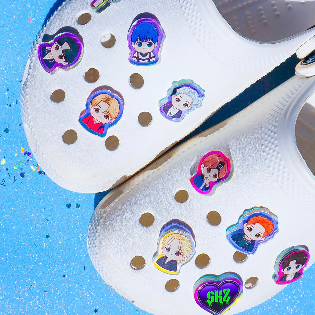 Stray Kids SKZ Logo Clogs Decorate Shoe Charms