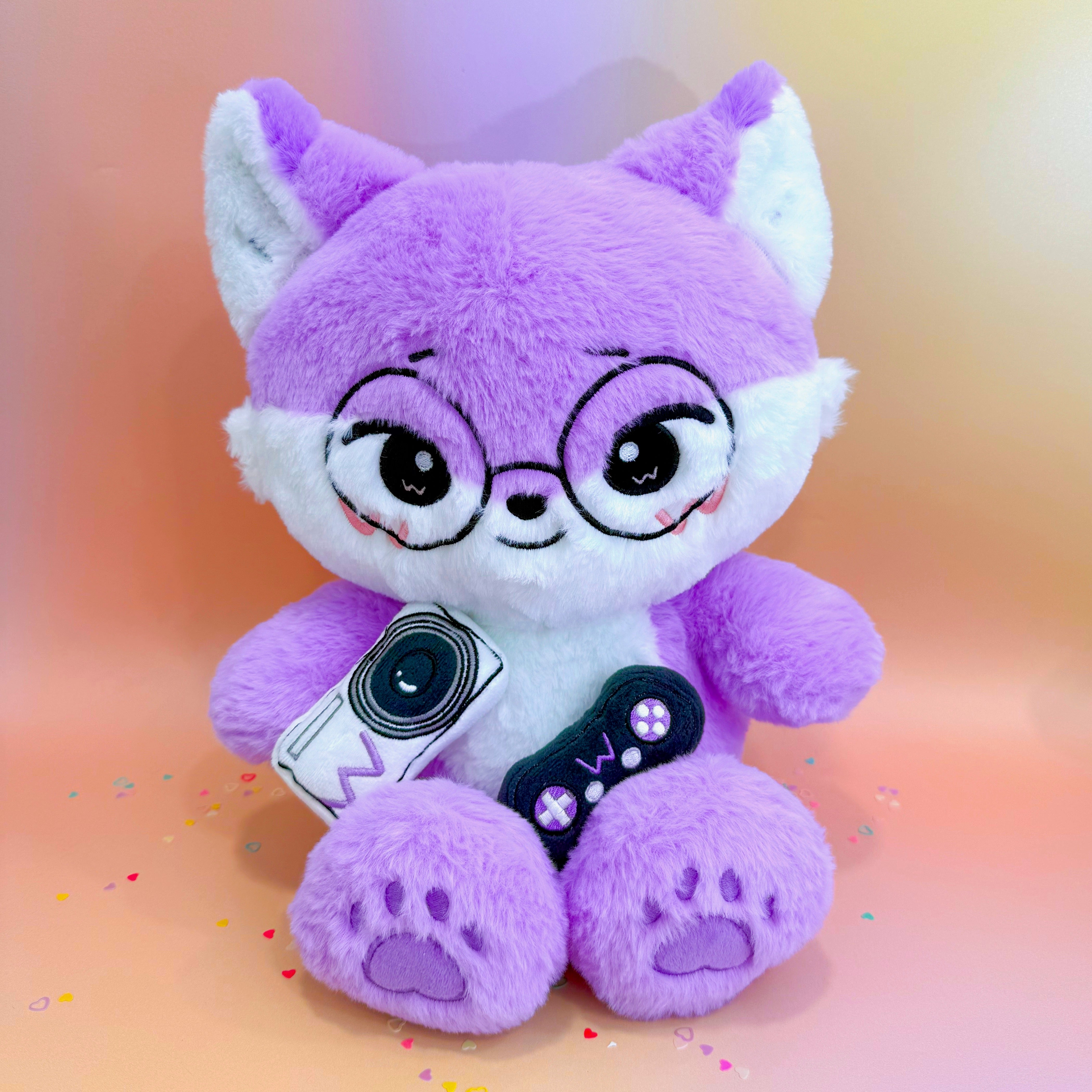 Wonwoo Purple Fox Plushie | Sora Seven