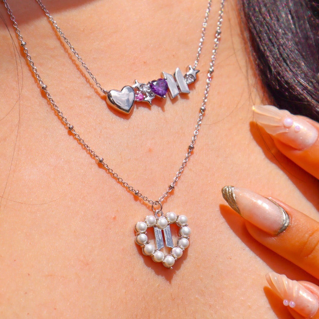 BTS ネックレス 3点セット BTS 10th Anniversary Necklace Set | Sora Seven