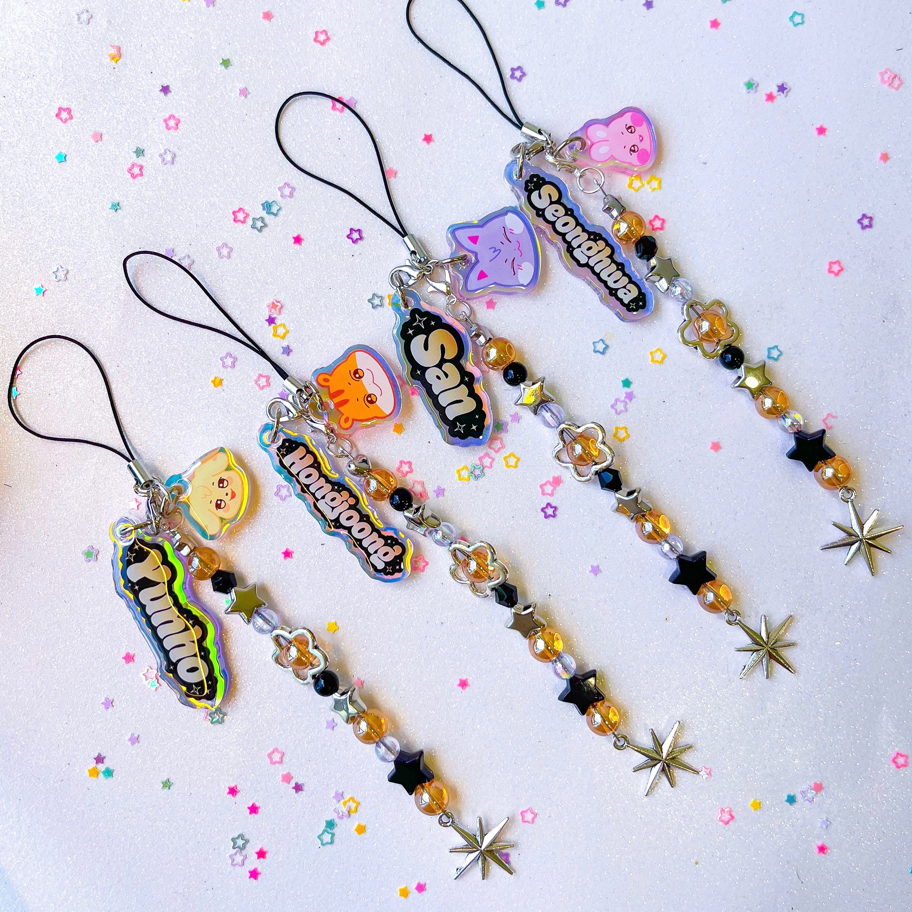 Ateez Bias Light Stick Charms | Sora Seven